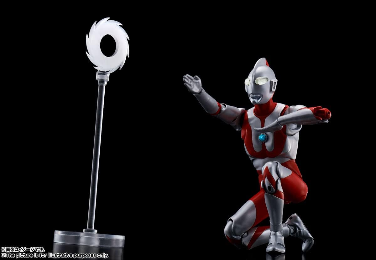 S.H. Figuarts BAS63441 Ultraman (True Bone Carving Process), Approx. 5.9 inches (150 mm), ABS & PVC, Pre-painted Action Figure