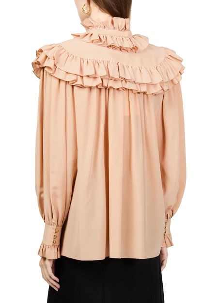 CHLOE Lavalliere collar blouse - Image 5