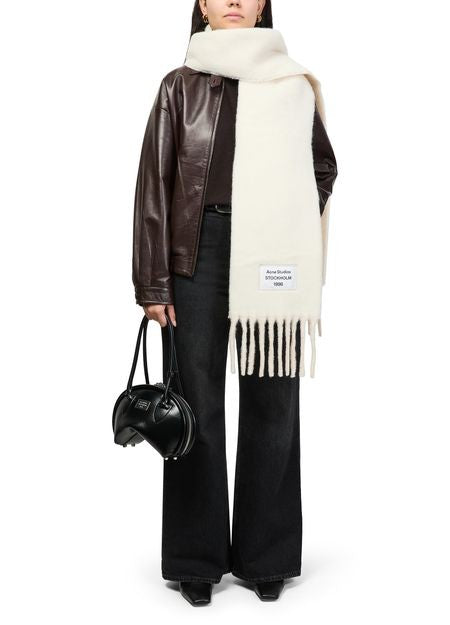 ACNE STUDIOS Scarf with fringes - Image 5