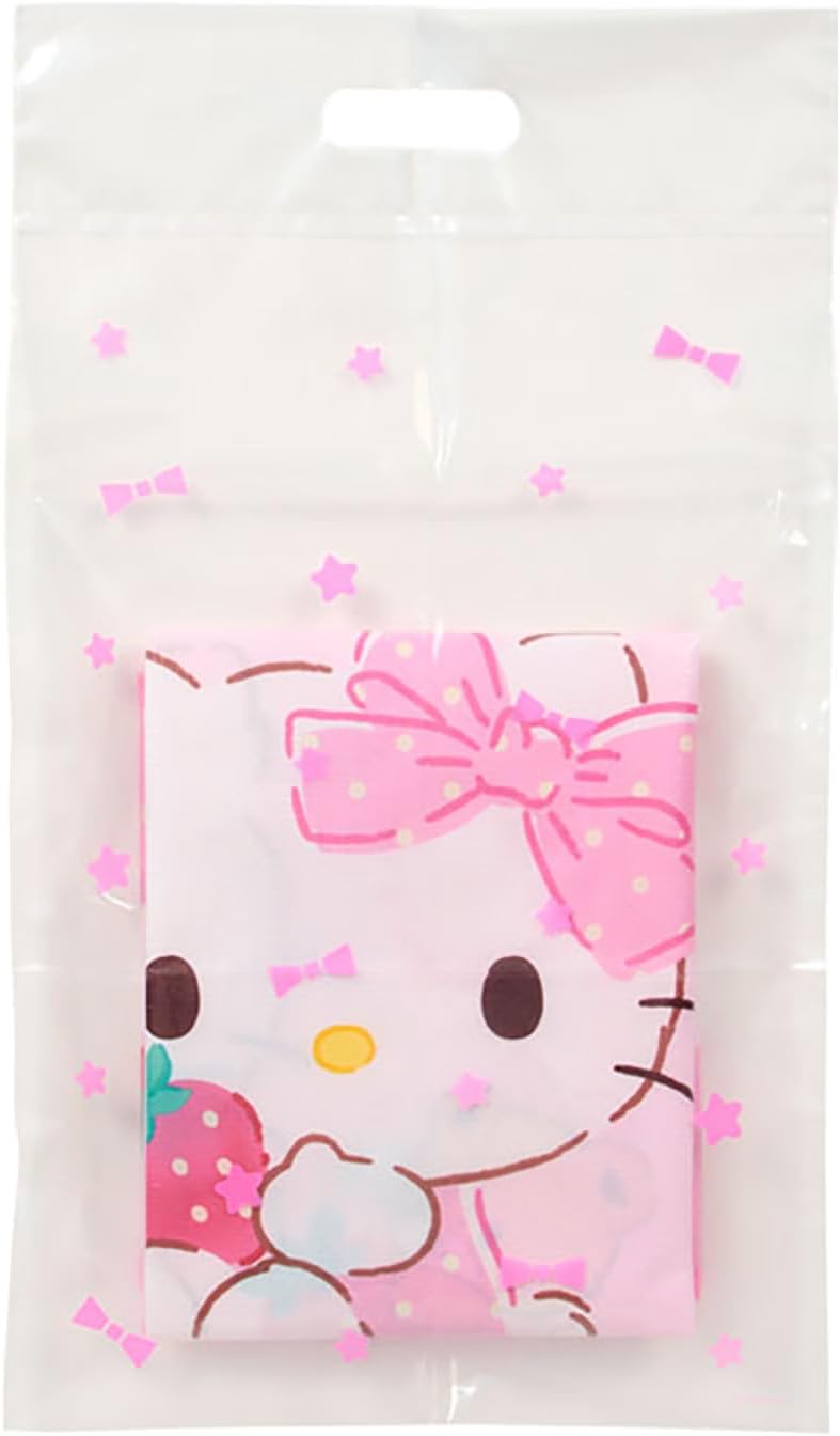 Sanrio (SANRIO) Hello Kitty PP Leisure Sheet, Single-Person Size, with Storage Bag and Name Space, for Outings and Picnics 604143