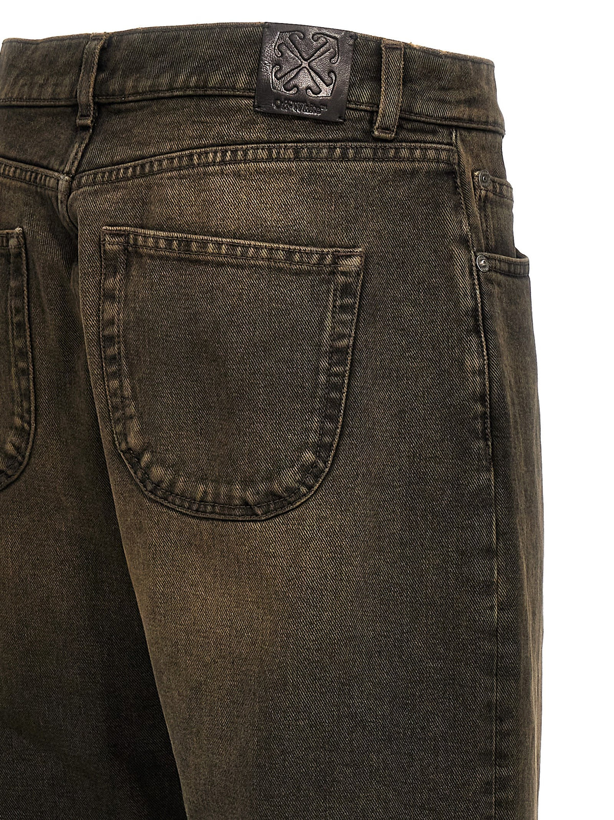 Off Off White 'Relax Round' Jeans - Image 5