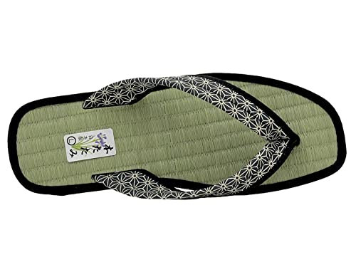 Daimei Shokai Men's Nose Strap Tatami Folding Japanese Pattern Japanese Style Sandals