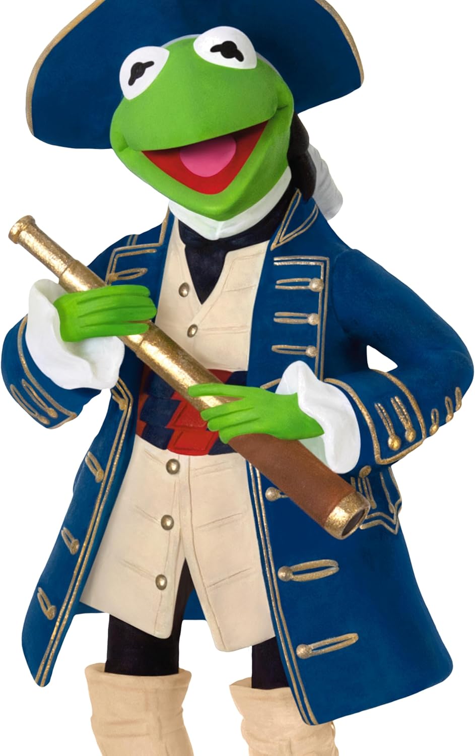 Hallmark Keepsake Christmas Ornament 2026, Disney Muppet Treasure Island 30th Anniversary Kermit as Captain Smollett, Gifts for Disney Fans
