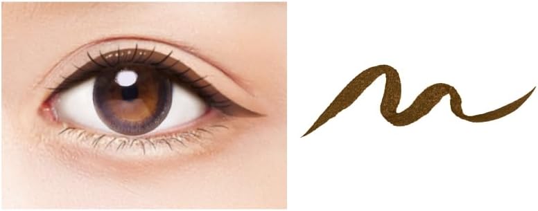 Springheart Liquid Eyeliner Light Brown Felt Pen Waterproof