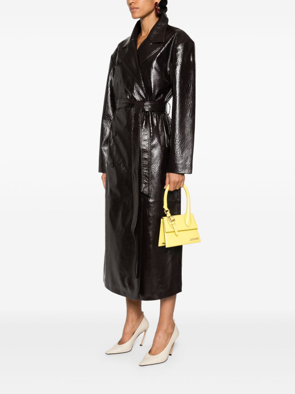 Jacquemus Jacquemus Le Chiquito Moyen Boucle Leather Handbag - Image 5