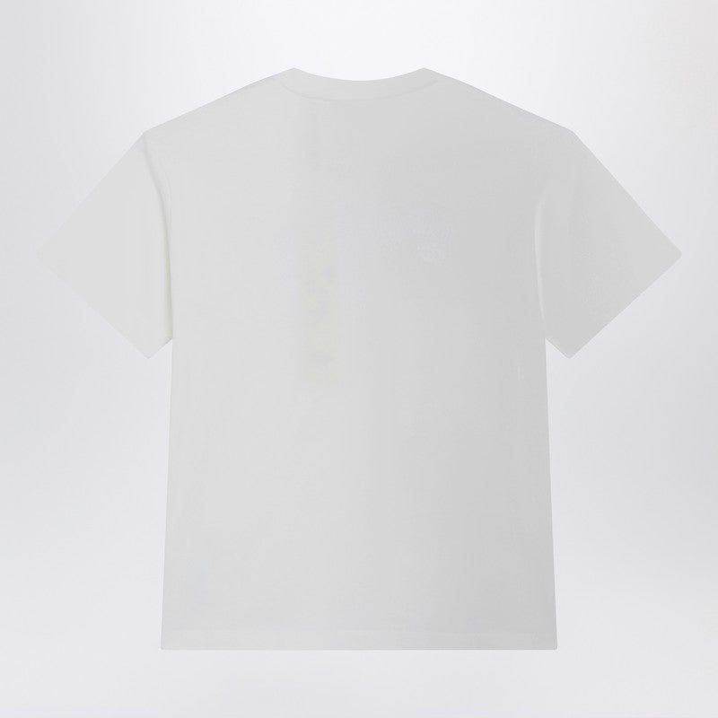 Off Off White™ White Big Bookish Splat Logo T Shirt - Image 5