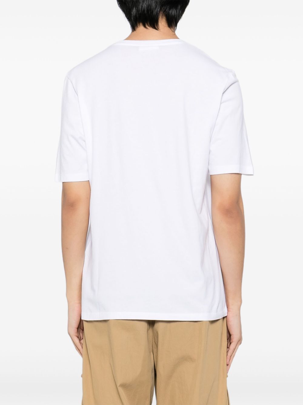 Maison メゾンキツネ 'フォックスヘッドコットンTシャツ - Image 5
