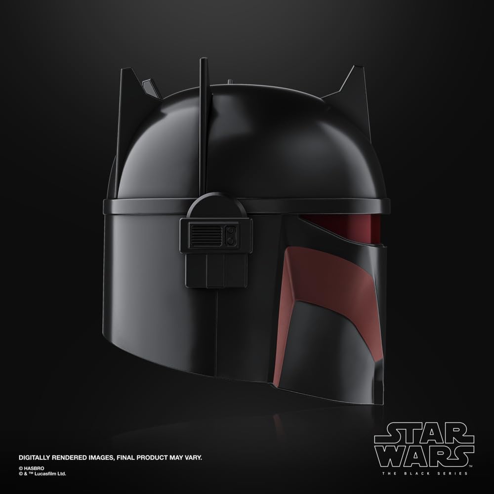 Hasbro G0128 Star Wars Black Series Moff Gideon Premium Electronic Helmet, Advanced LED Effect, Role Play Item, Ages 14 and Up