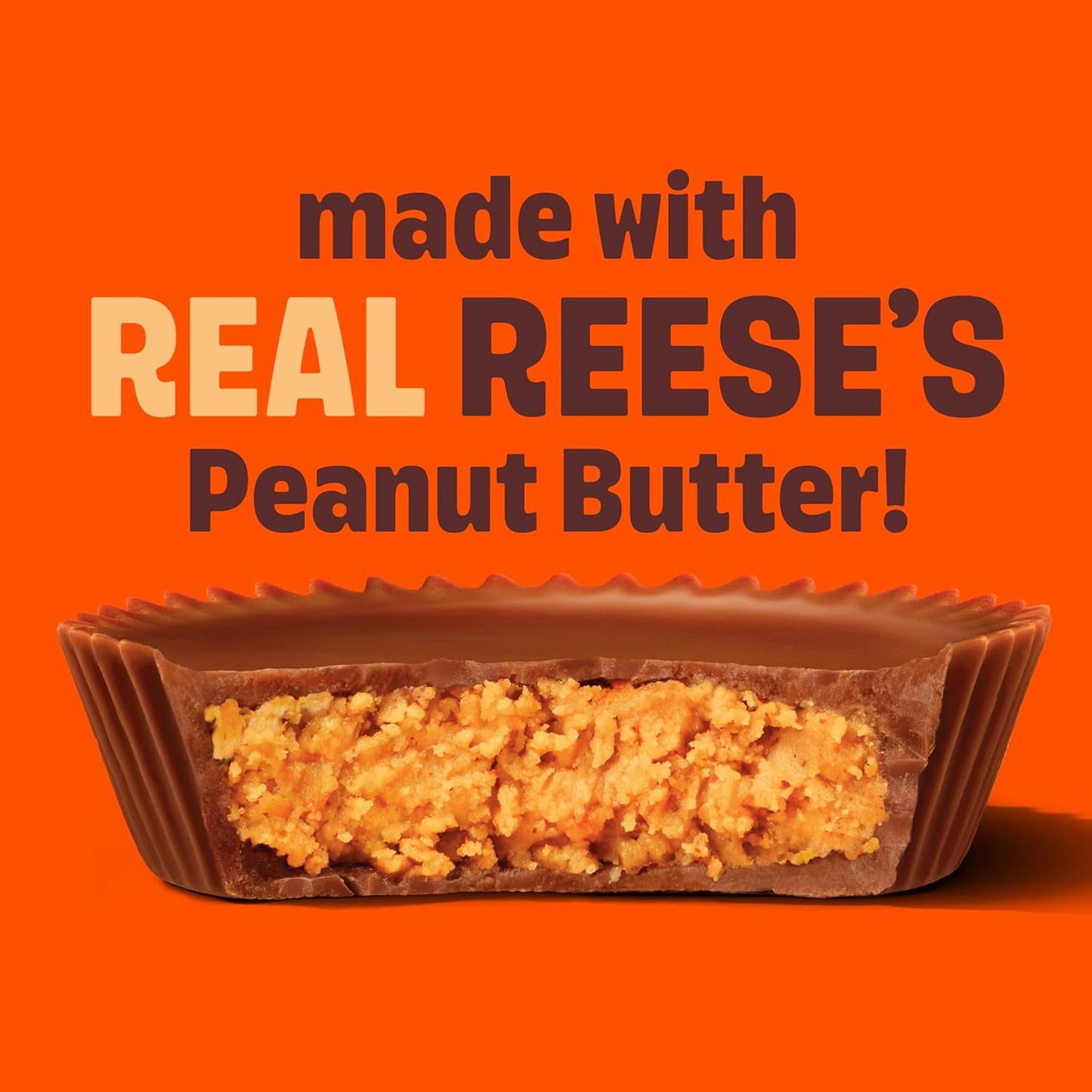 REESE’S PUFFS Chocolatey Peanut Butter Cereal, Kid Breakfast Cereal, Giant Size, 29 oz