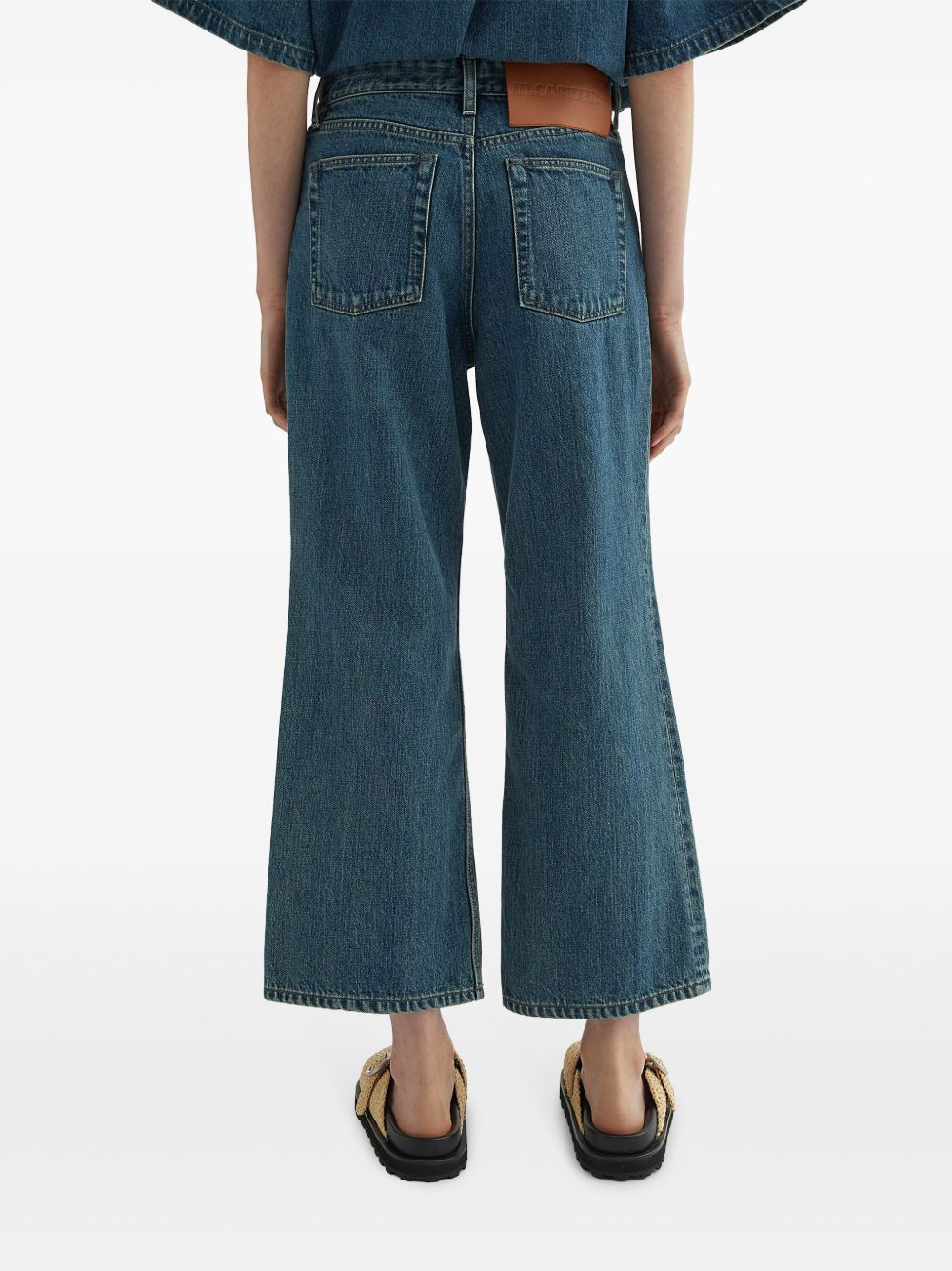 Jil Jil Sander Plus Denim Wide Leg Jeans - Image 5