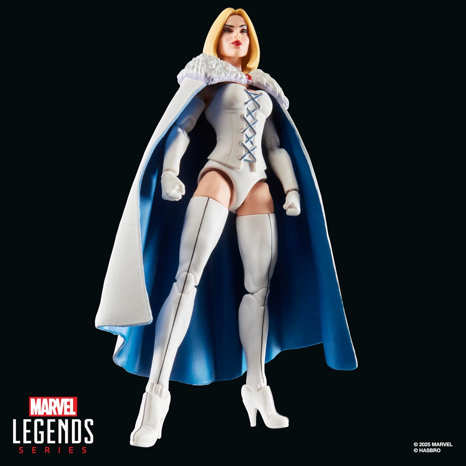 Hasbro Marvel Legends Series Emma Frost X-Men '97 Collection 5.9 inches (15 cm) Action Figure Toy G0808 Authentic