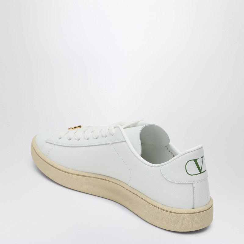Valentino バレンティーノガラヴァニホワイトレザーロイコスニーカー - Image 5