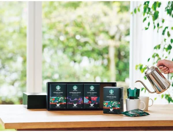 Starbucks Coffee Origami Personal Drip Gift Set Starbucks Popular Product Mid-year Gift Year-end Gift Celebration Return Gift Recovery Gift Present Gift Return Offering Condolence Return Gift Already