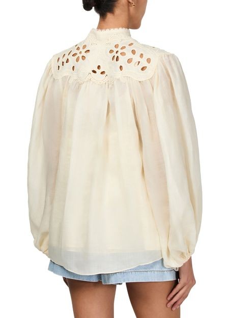 ZIMMERMANN Coco embroidered blouse - Image 5