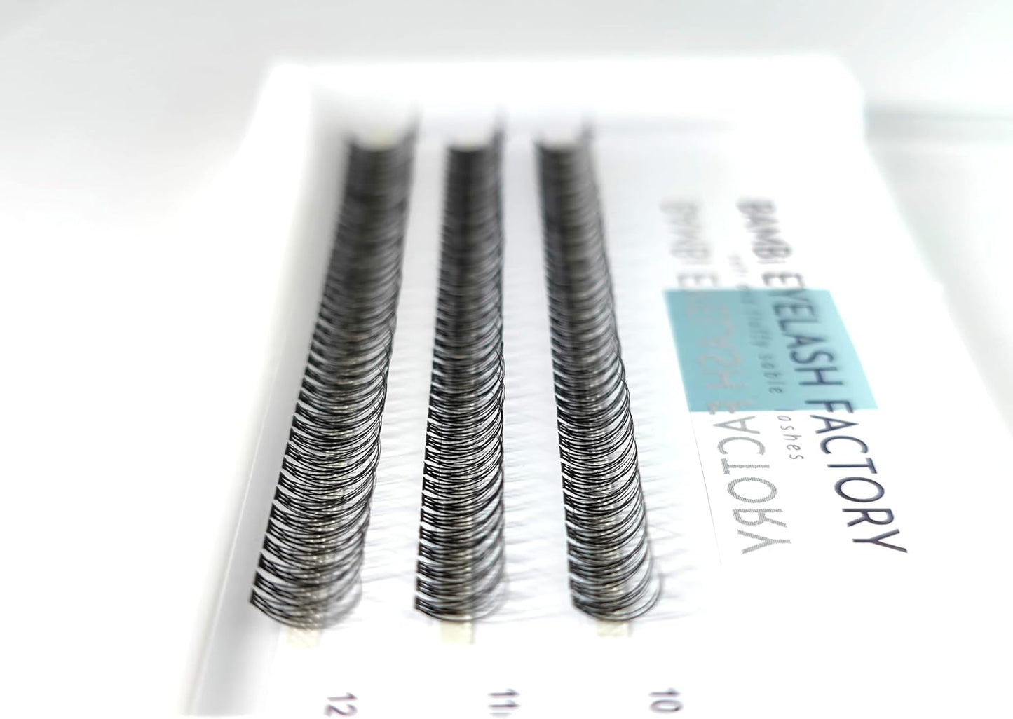 Sable Eyelash Extensions C Curl Self Use False Eyelashes (12 Bundles 0.07 mm, 0.07 mm, 10-12 mm (MIX))