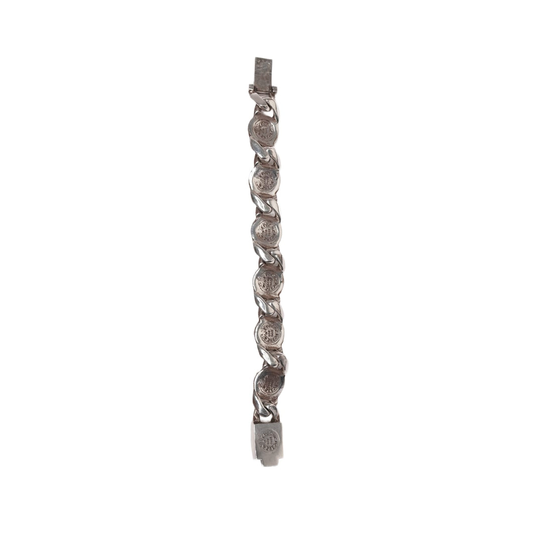 CHROME HEARTS 'CROSS' 6 LINK BRACELET