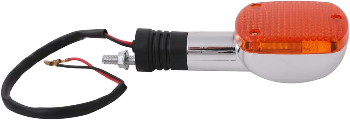 Honda Front Rear Turn Signal Front and Rear Rebel 250 MC13 VF750 Magna RC09 NV750C CBX750 PS250 MF09 CBX650SC CB750 RC42 Genuine Type Custom Aftermarket Parts (Set of 2)