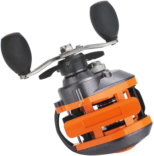 ベイトリール 両軸リール 左ハンドル 右ハンドル 遠投 フィッシング ベイト リール 釣り 7.2：1 ドラグ力8KG アウトドア 釣り具 釣り用品 [並行輸入品]