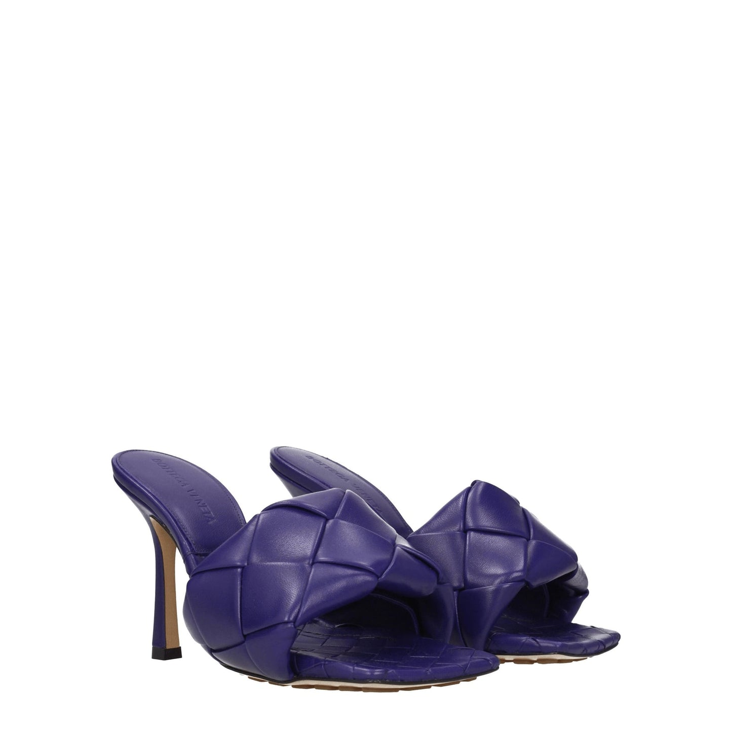 Bottega Veneta ボッテガベネタサンダルレザーパープル - Image 5