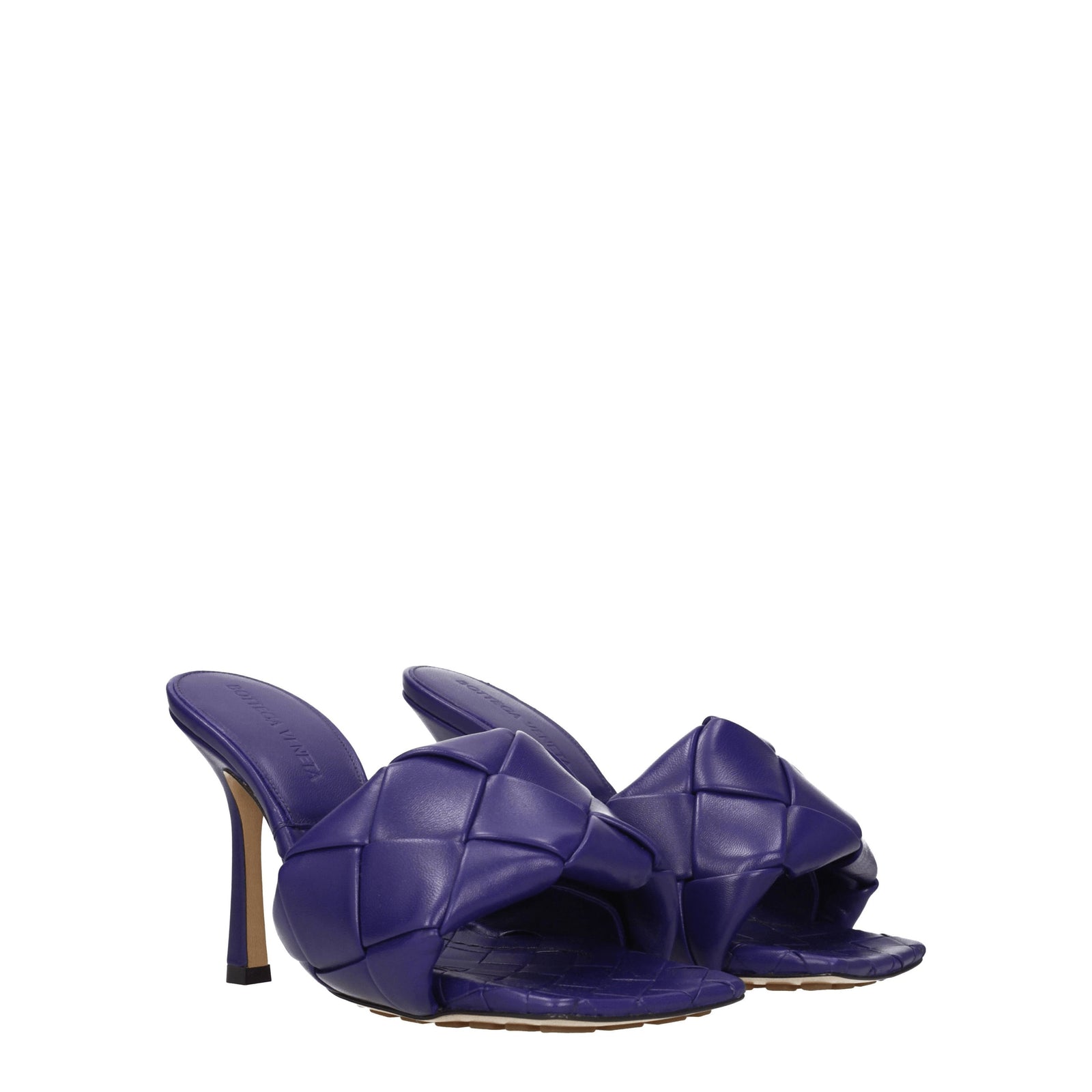Bottega Veneta ボッテガベネタサンダルレザーパープル - Image 5