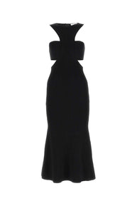 Alexander Mcqueen アレクサンダーマックイーンブラックストレッチナイロンシャードアンクルブーツ - Image 5