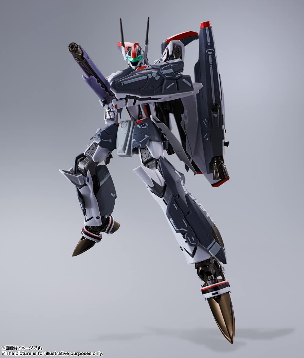 BANDAI SPIRITS DX Chogokin Macross F VF-25F Super Messiah Valkyrie (Alto Saotome) Revival Ver. Approx. 13.4 inches (340 mm), ABS & Die Cast & PVC Painted Action Figure