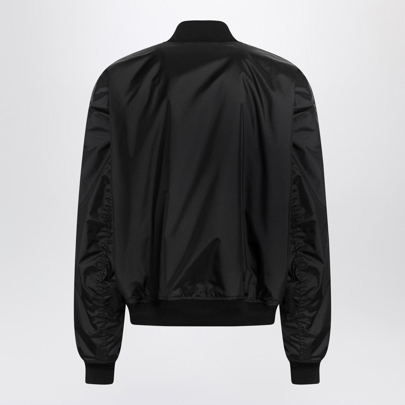 Balenciaga Balenciaga Black Nylon Uniform Merch Large Fit Bomber - Image 5