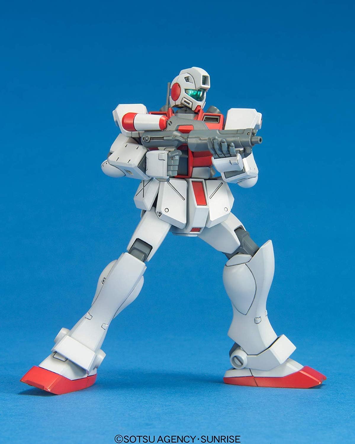 HGUC 機動戦士ガンダム0080 ポケットの中の戦争 ジム・コマンド(宇宙仕様) 1/144スケール 色分け済みプラモデル