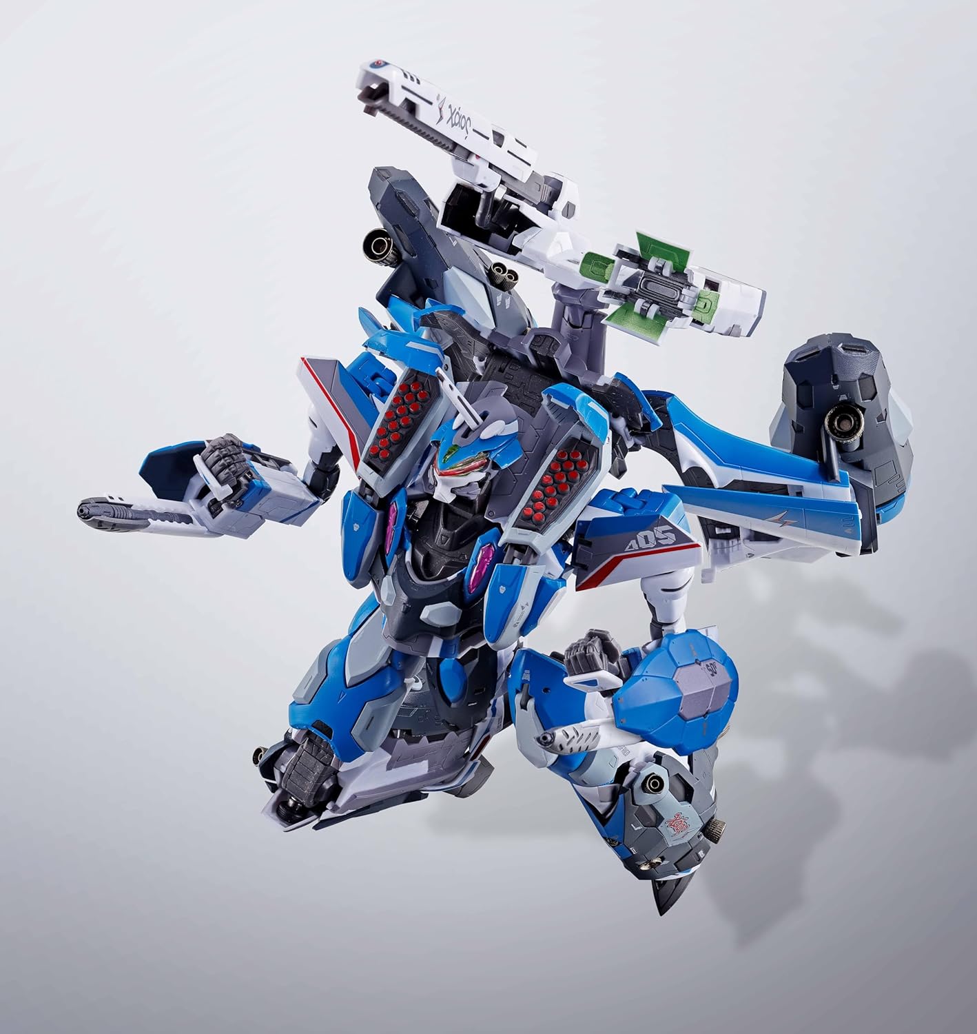 TAMASHII NATIONS DX Chogokin Macross Delta (Delta) VF-31J Super Siegfried (Hayate Inmerman Machine) Revival Ver. Approx. 10.2 inches (260 mm) PVC & ABS & Diecast Painted Action Figure
