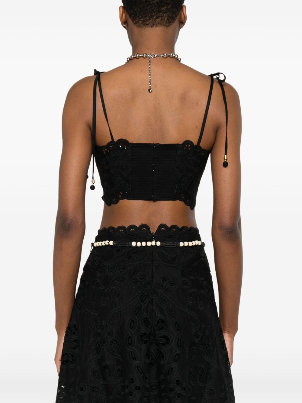 Zimmermann Zimmermann Rhiannon刺繍コルセット - Image 5