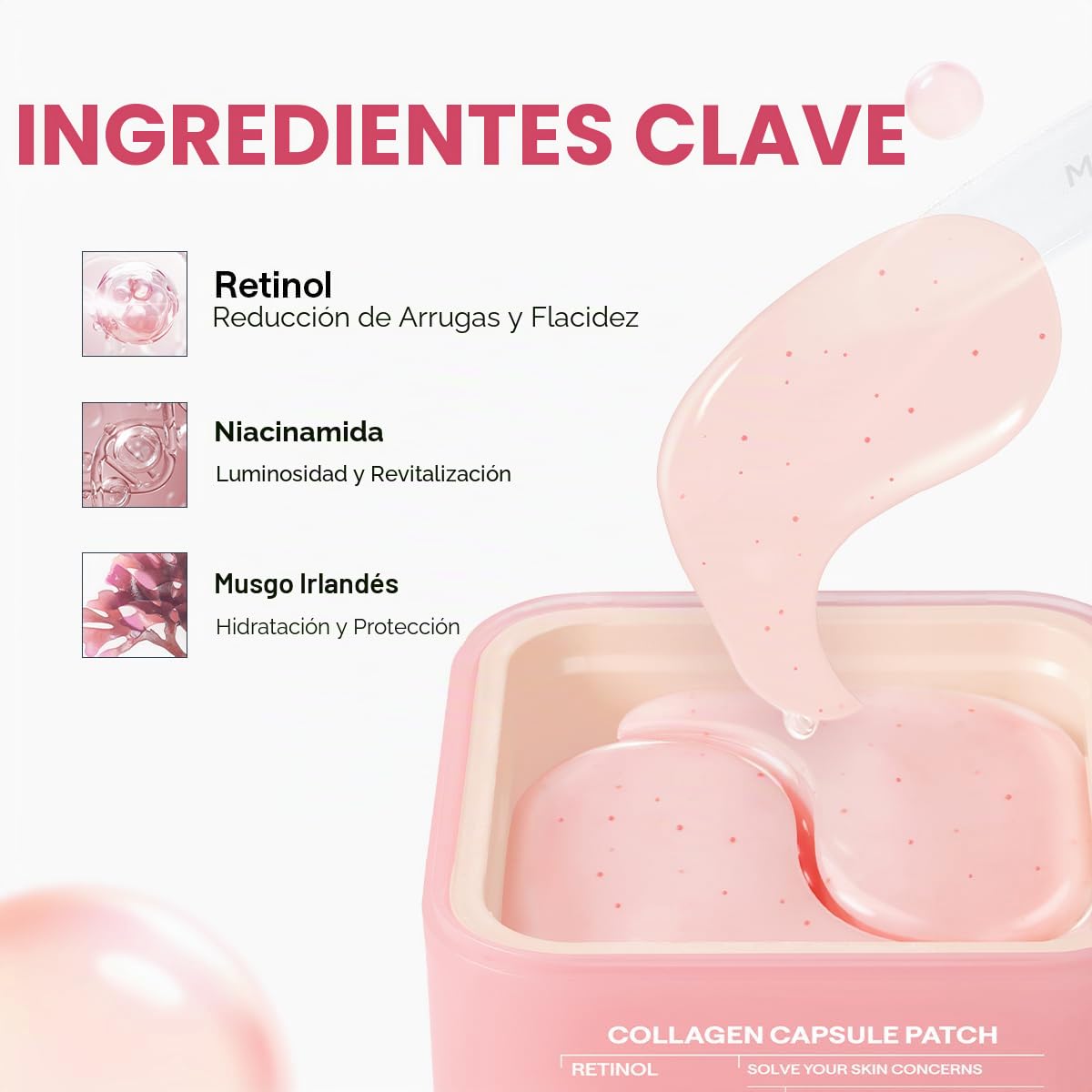Mediheal Parche de Colágeno en Cápsula_Retinol para Levantar Arrugas