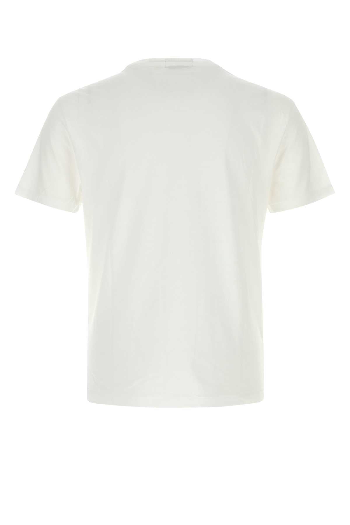 Polo ポロ ラルフローレン ホワイト コットン T シャツ - Image 5