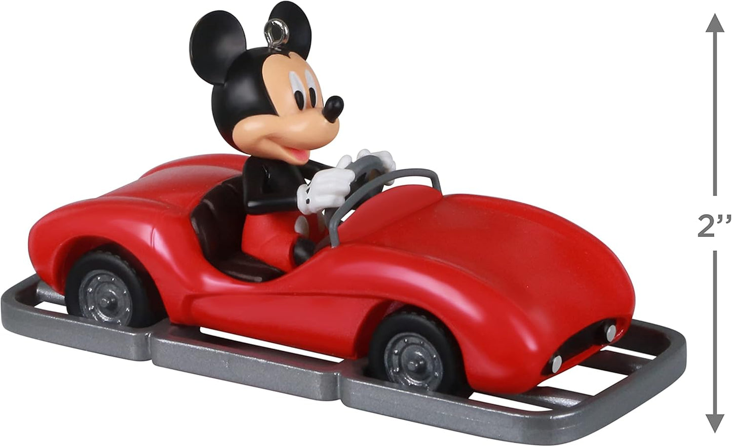 Hallmark Keepsake Adorno de Navidad 2021, Disney Autopia Mickey Mouse ¡Una autopista futurista para la diversión!