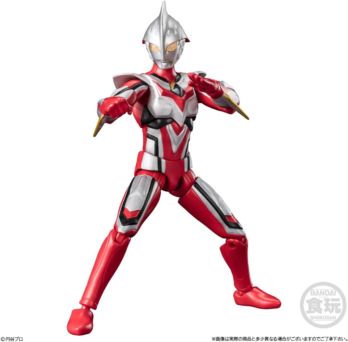BANDAI Chodo Alpha Ultraman 11 (10 Pieces) Candy Toy, Chewing Gum (Ultraman Series)
