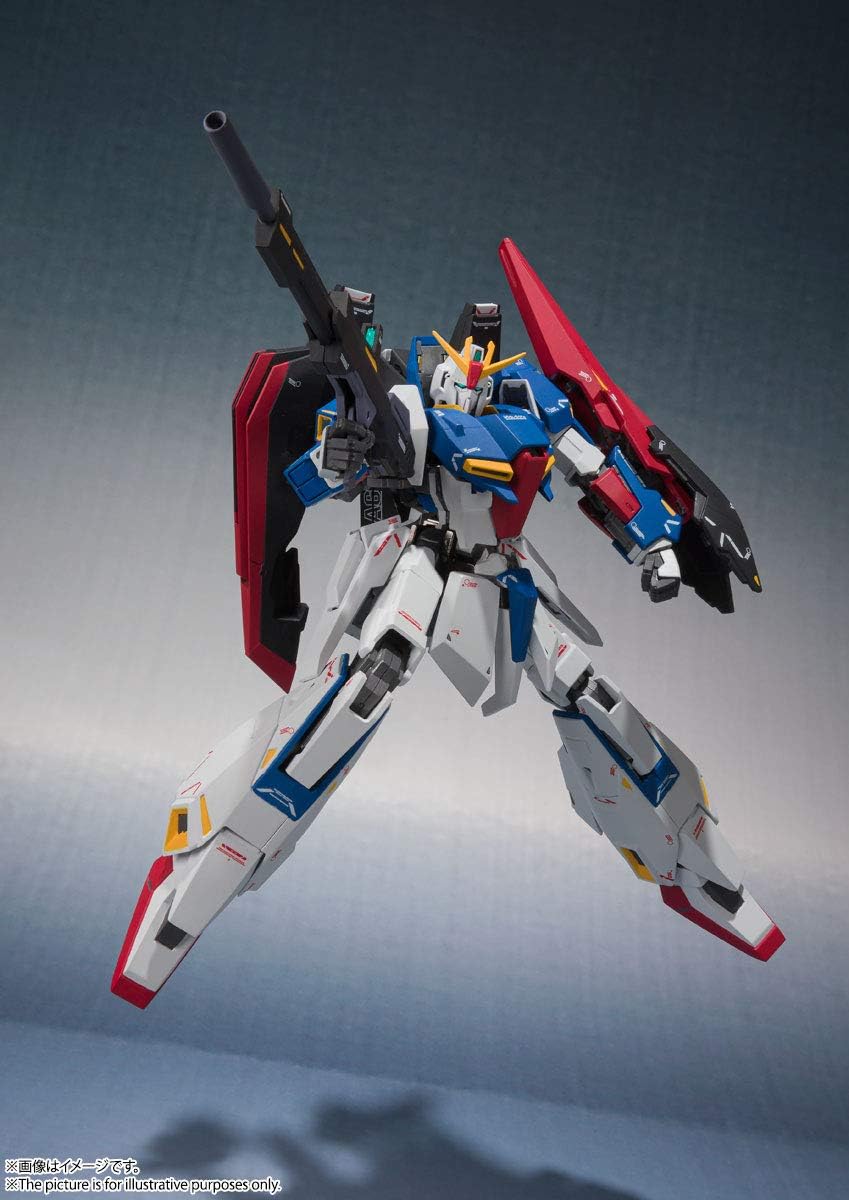 BANDAI SPIRITS Metal Robot Spirits (Ka signature) Mobile Suit Z Gundam Side MS Z Gundam Approx. 5.5 inches (140 mm), ABS & PVC & Die Cast Painted Action Figure 185700