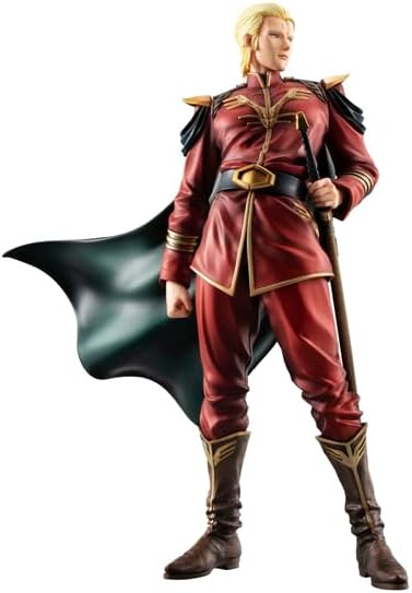 MegaHouse GGG Series Mobile Suit Gundam Char's Counterattack General Char Aznable, Approx. 8.7 inches (220 mm), PVC Pre-painted Complete Figure