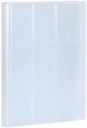 Trading Card Files, 9 Pockets, Holds 540 Sheets, Large Capacity Trading Card File Binder