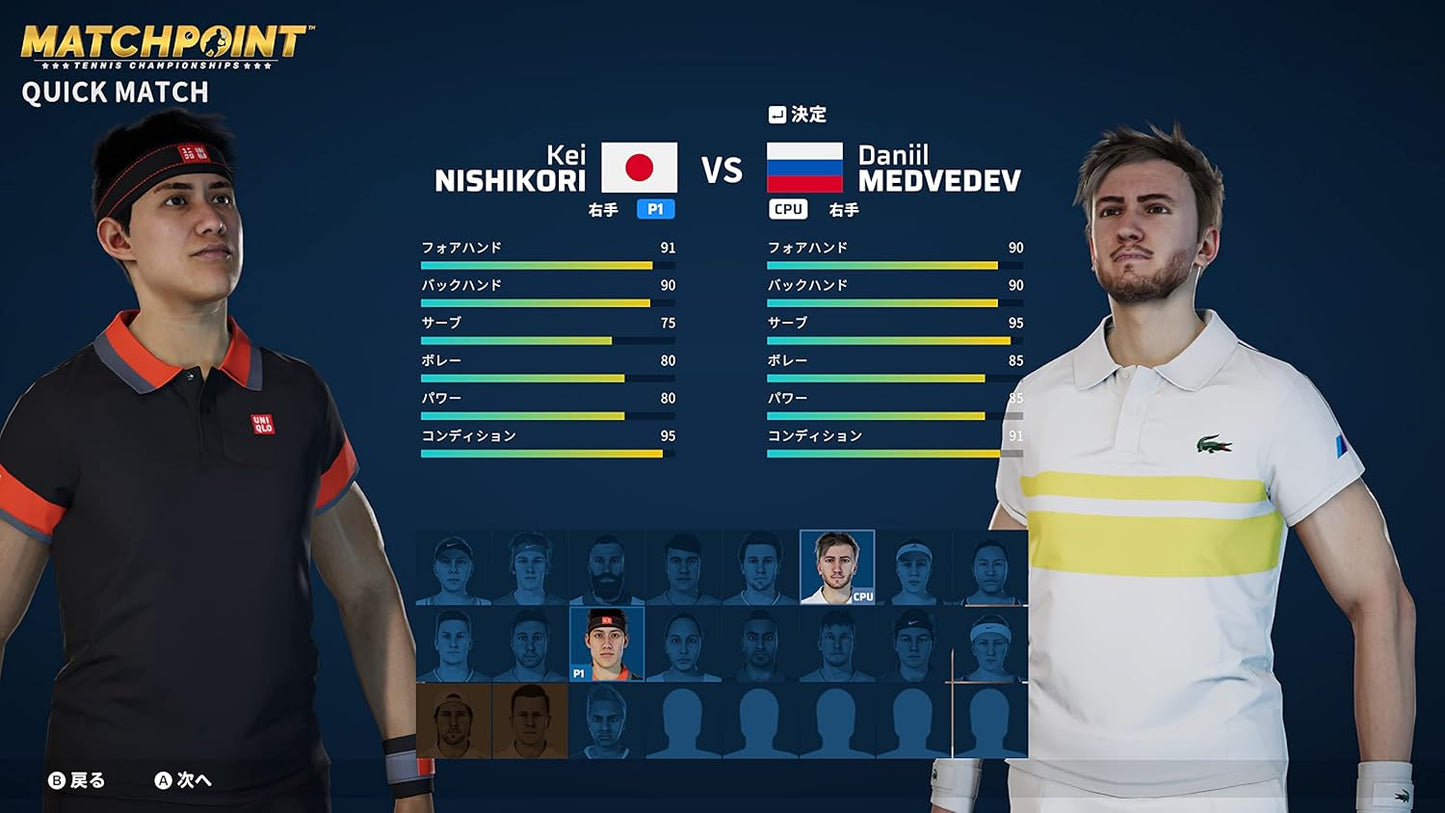 マッチポイント:テニス チャンピオンシップ - PS4(【永久封入特典】レジェンドDLC 封入)
