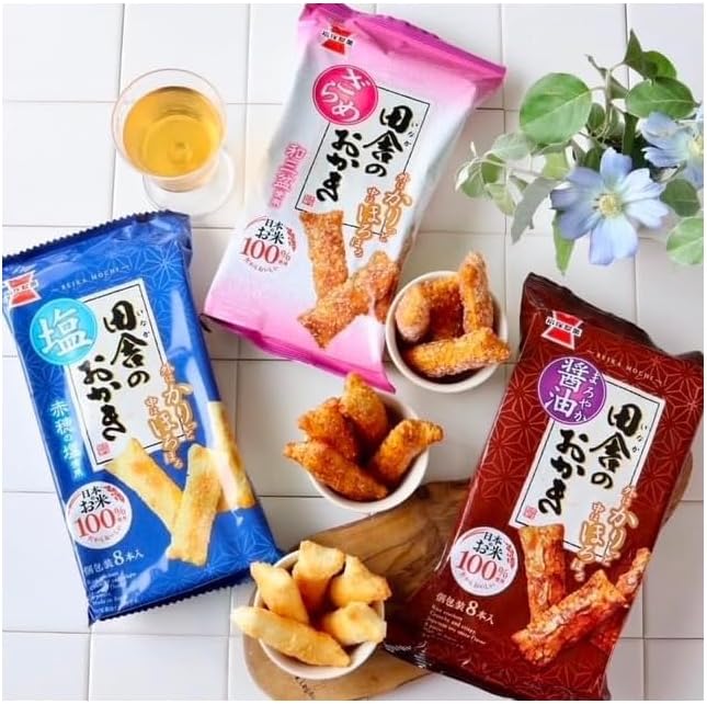 Iwatsuka Countryside Rice Crackers, 8 pieces