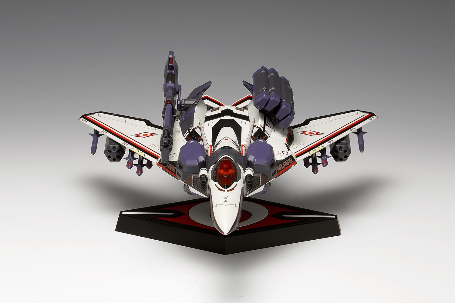 Wave Macross Frontier VF-171EX Armored Nightmare Plus Alto Machine, 1/72 Scale, Total Length Approx. 8.7 inches (22 cm), Plastic Model MC-076 (Airplane)