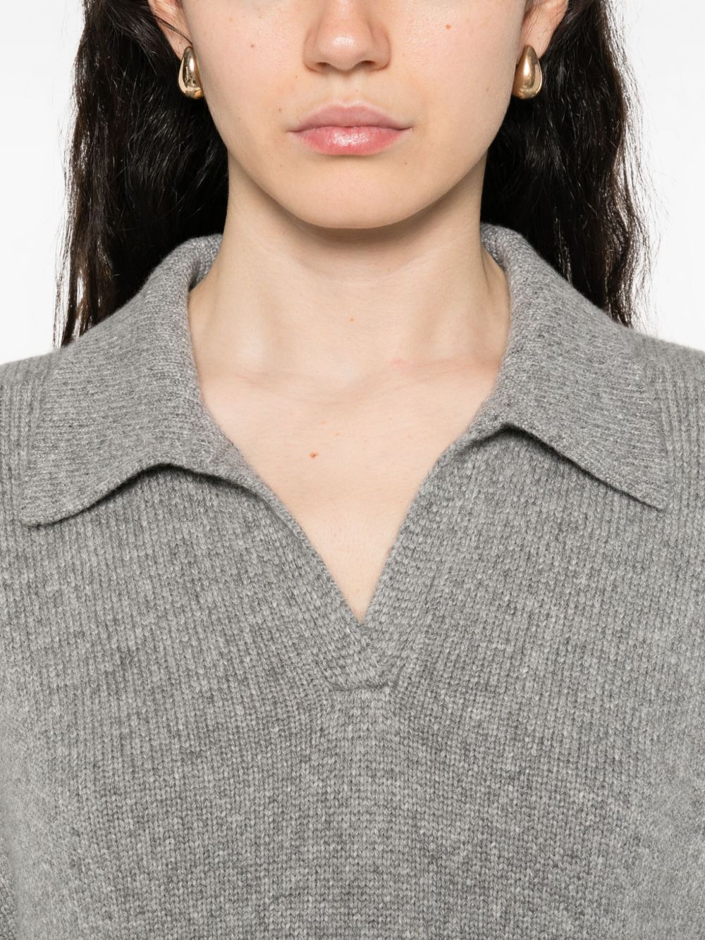 Khaite Khaite Herve Cashmere Polo Shirt - Image 5