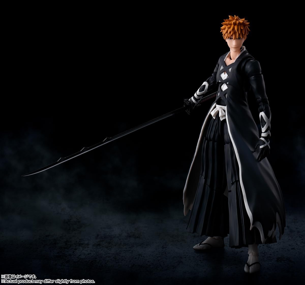 BANDAI SPIRITS S.H. Figuarts BLEACH Millennial Blood War: Ichigo Kurosaki - Manjikana, Tenjigetsu, Approx. 6.1 inches (155 mm), ABS & PVC Pre-painted Action Figure