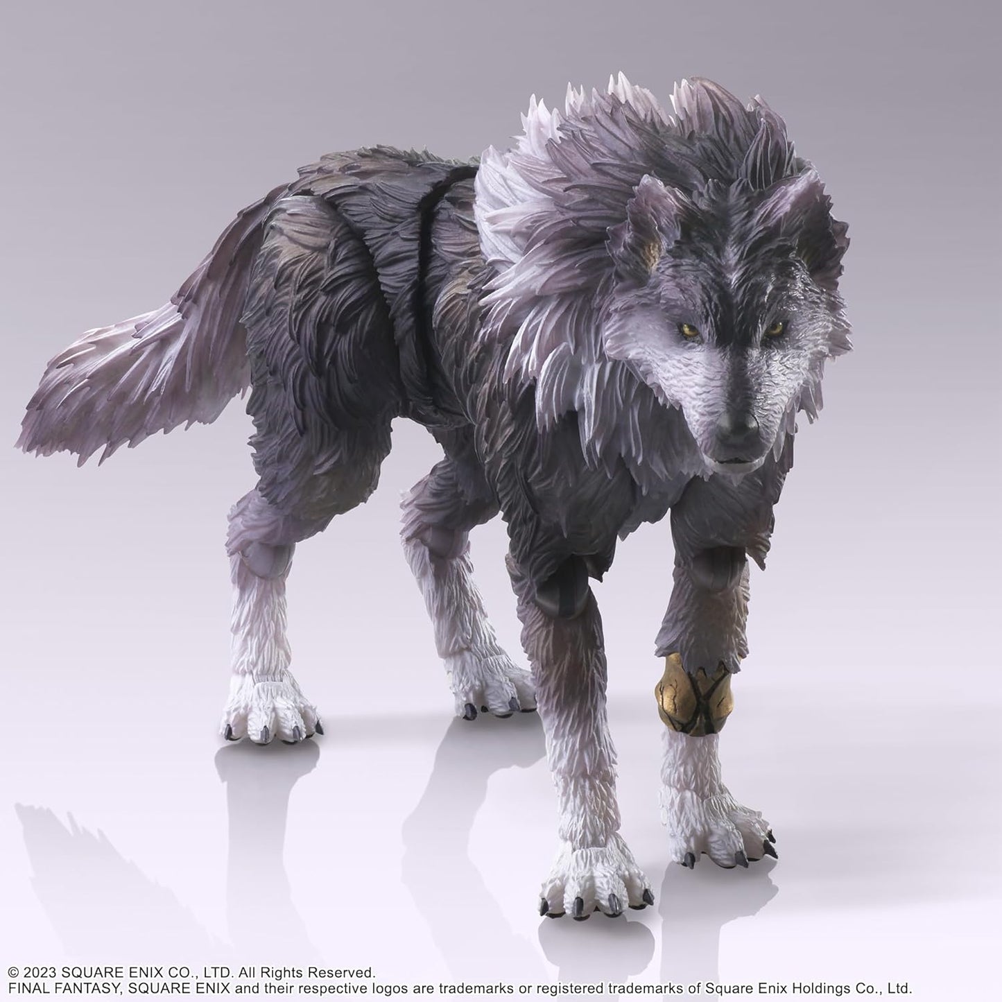 Square Enix Final Fantasy XVI Bling Arts Clive Rosfield & Torgal PVC Pre-painted Action Figure