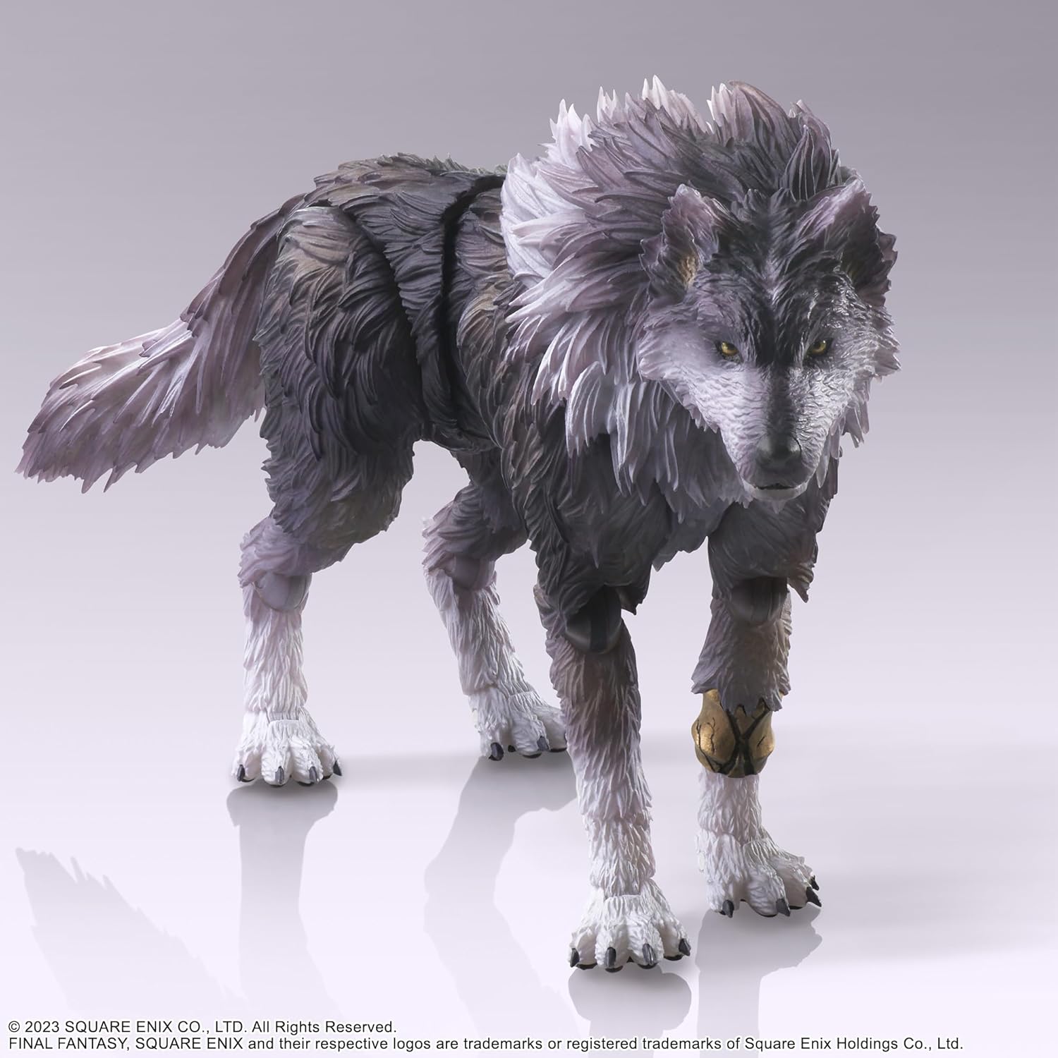 Square Enix Final Fantasy XVI Bling Arts Clive Rosfield & Torgal PVC Pre-painted Action Figure