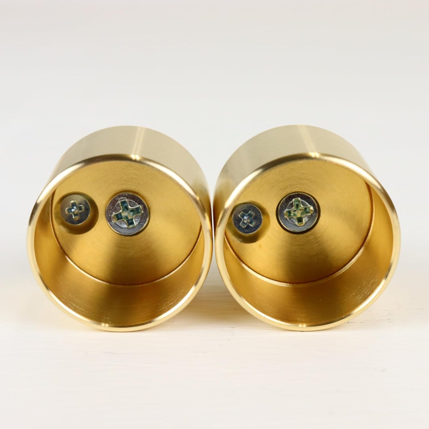 Craftsman Finish Solid Brass Pipe Bracket Hanger Pipe Socket Pipe Holder Fixing Hardware Set of 2 25 mm