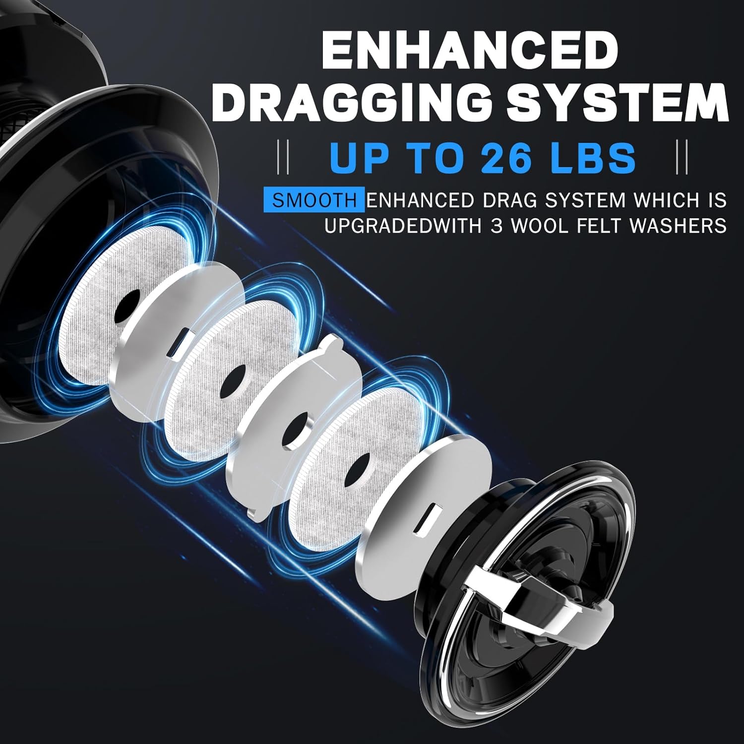 Ashconfish AK スピニングリール 2500 3000超強力メタルボディ 25ポンド以上のドラグ アンチリバースベアリング 8+1 ダブルシールドステンレススチールBBデザイン 海水&淡水釣り用