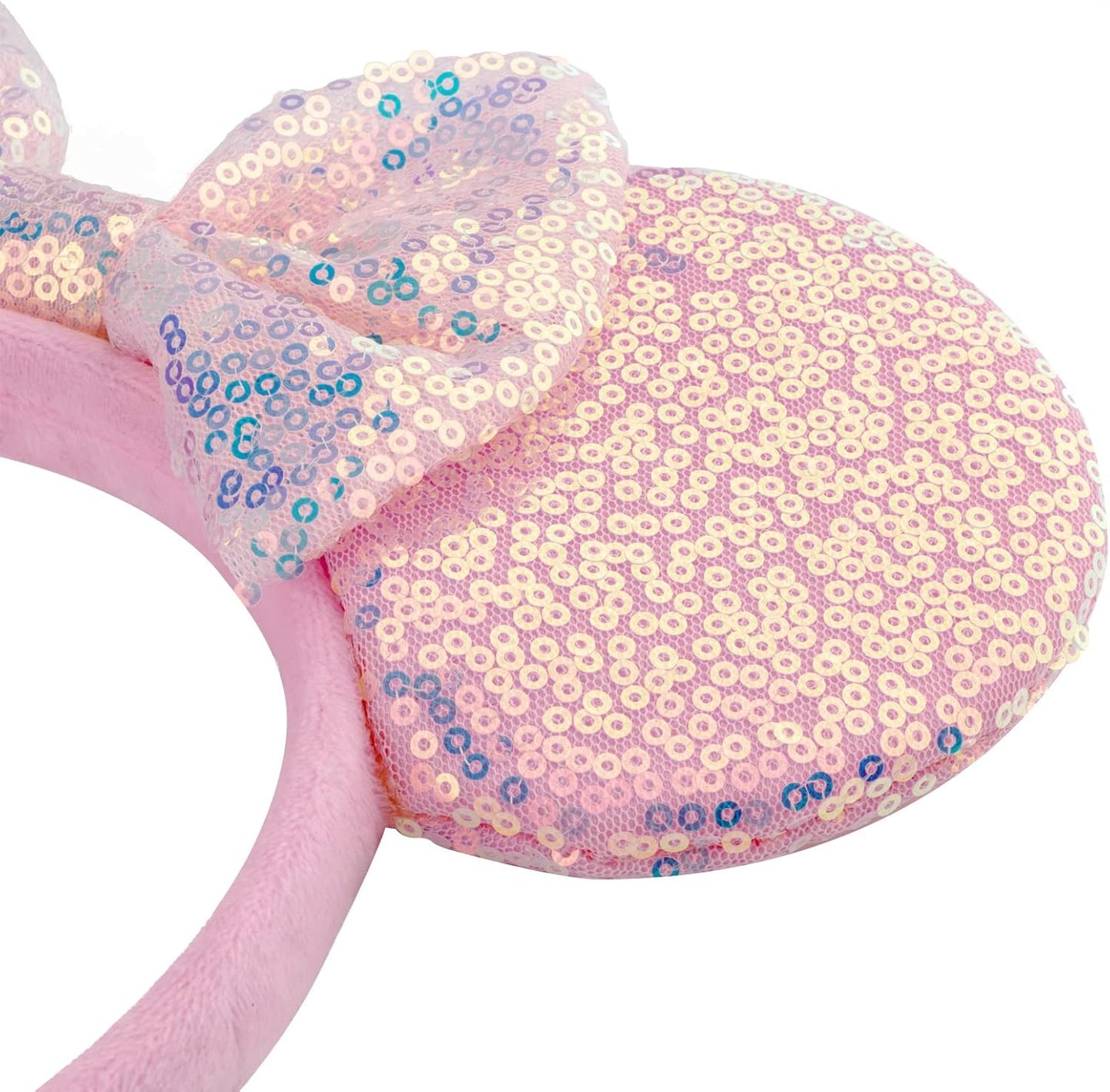 DRESHOW Mouse Ears Bow Sequins Party Decoration Cosplay Costume for Girls and Women