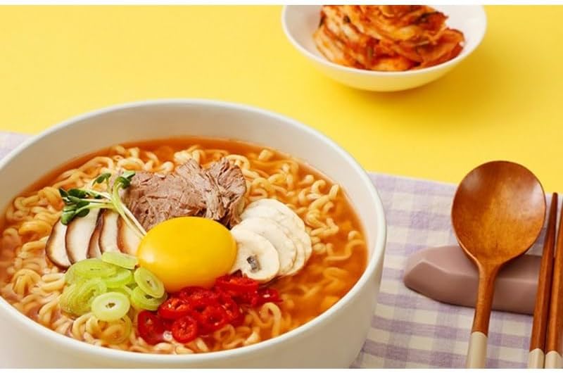 オットギ ジンラーメン マイルド 韓国 インスタント 袋麺 120g×5個 [並行輸入品]