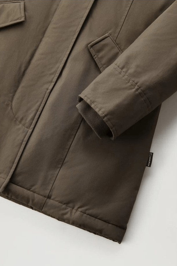 Woolrich ウールリッチパーカアークティックレディースコットングリーン/ダークグリーン - Image 5