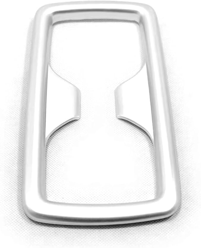 ZUNEIGUNG Harrier 4th Generation Harrier 80 Series Accessories Parts Cup Holder Garnish Second Cup Holder Cover Fits New Toyota Harrier Interior Parts Accessories ABS Resin 1 Piece (Silver [Matte